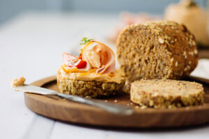 Vollkorn-Brot im Glas